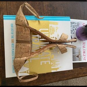 Schutz cork sandals - Chimes City Sandal